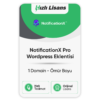 NotificationX Pro wordpress eklentisi 1 domain omur boyu